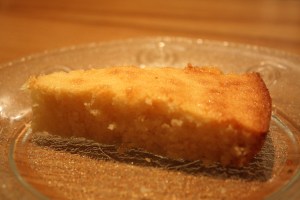 Gâteau léger noisettes-amandes./ Photo DR Lexie Swing