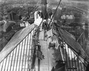 Panorama montréalais de 1927./ Archives du musée McCord