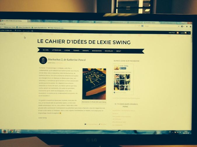 Le côté légèrement penché c'est voulu... Si, si, c'est de l'art./ Photo DR Lexie Swing