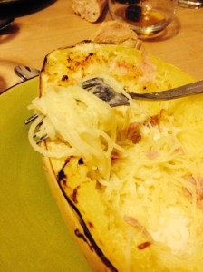 Courge déjà bien entamée./ Photo DR Lexie Swing