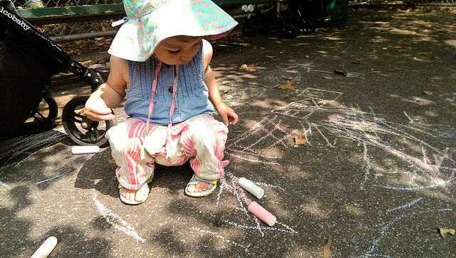 La petite Sophie à 19 mois./ Photo Jen Spenningsby