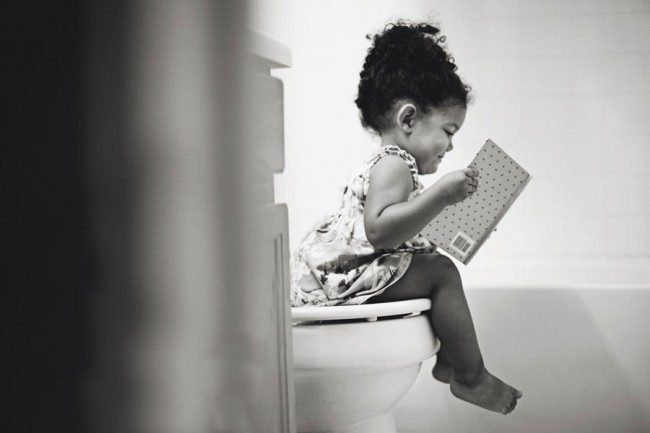 La photo intitulée "Ready on potty"./