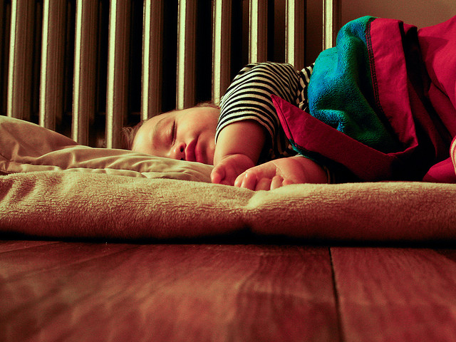 Dean sleeping./ Photo Andrew Malone