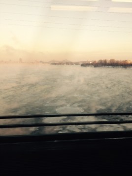 Traversée du pont Victoria./ Photo DR Lexie Swing