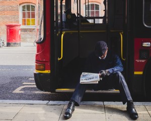 Pause lecture./ Photo Daniele Zanni