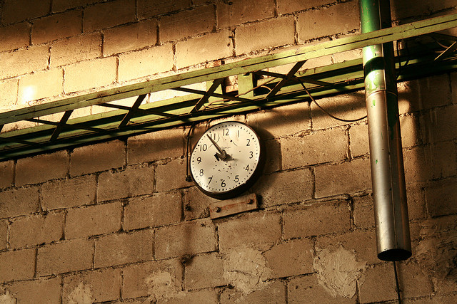 Le temps s'arrête./ Photo Simon LeBlanc