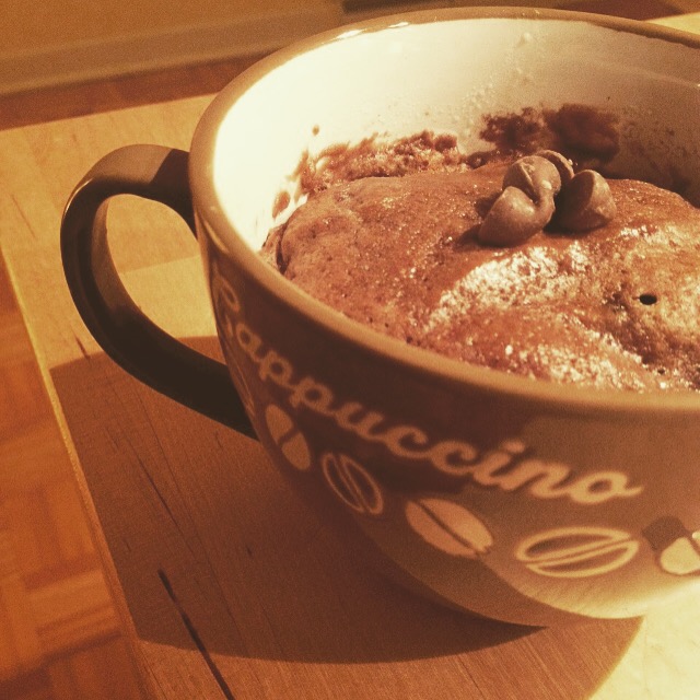 Mugcake au chocolat./ Photo DR Lexie Swing