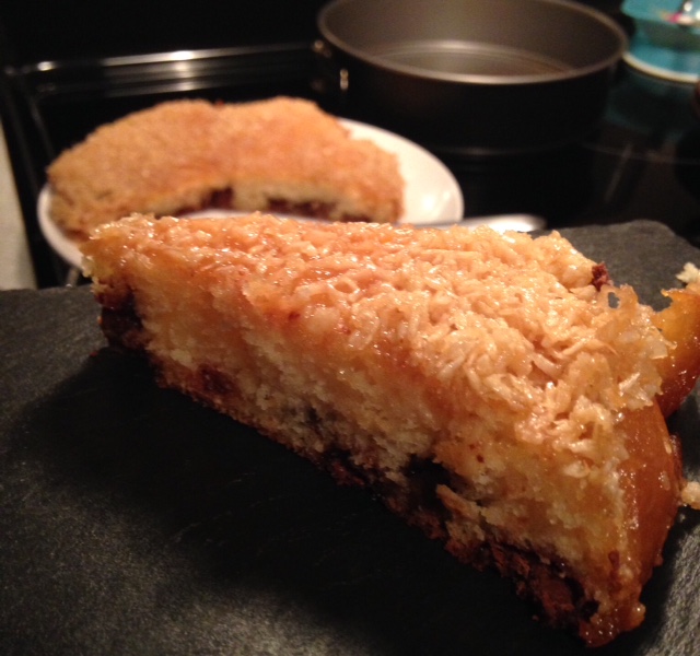 Gâteau chocolat-noix de coco./ Photo DR Lexie Swing