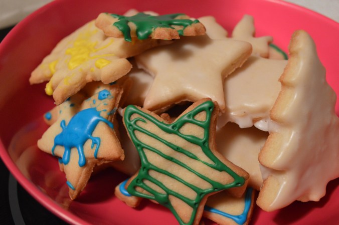 Nos biscuits de Noël./ Photo DR Lexie Swing