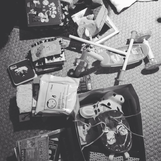 Les quelques petits cadeaux de B./Photo DR Lexie Swing