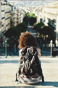 Vue de dos./ Photo Cristian